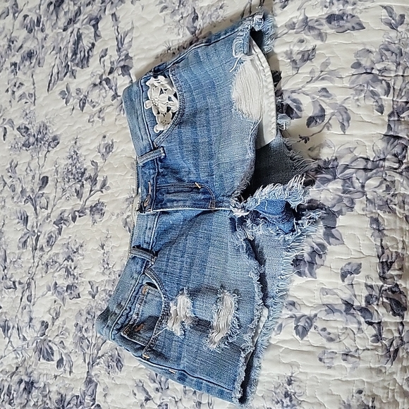 abercrombie kids Other - Abercrombie Kids Jean Shorts Distressed So Cute